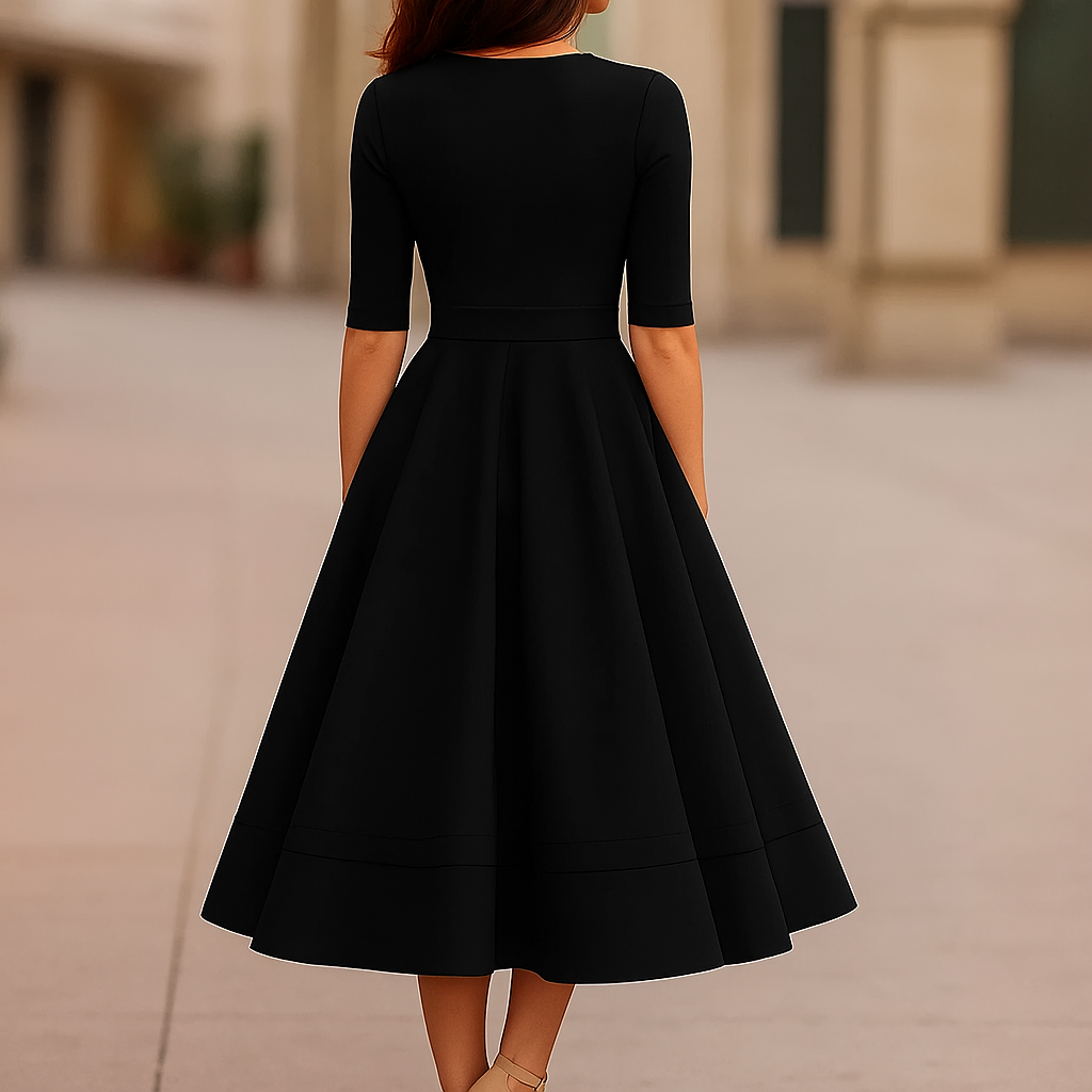Oliver & Blake Lani Retro-Inspired Women's Midi Dress