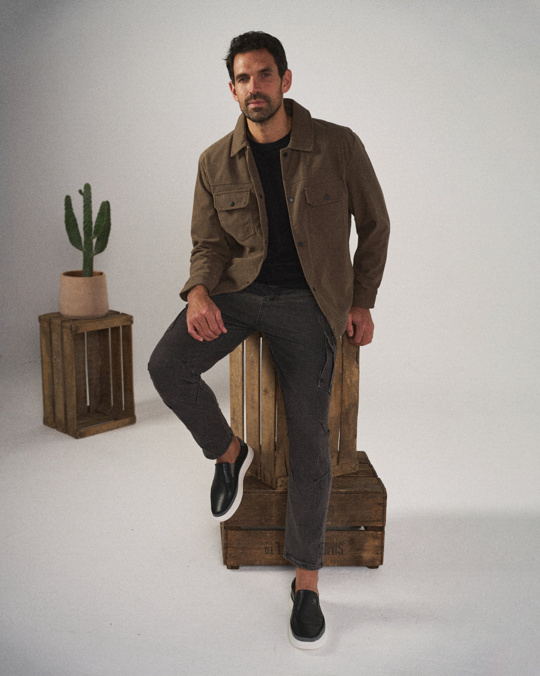 Oliver & Blake Whitman Leather Men's Sneakers