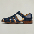 Leather Closed Toe Fisherman Men's Sandals