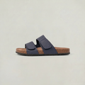 Men's Double Strap Open Toe Slides