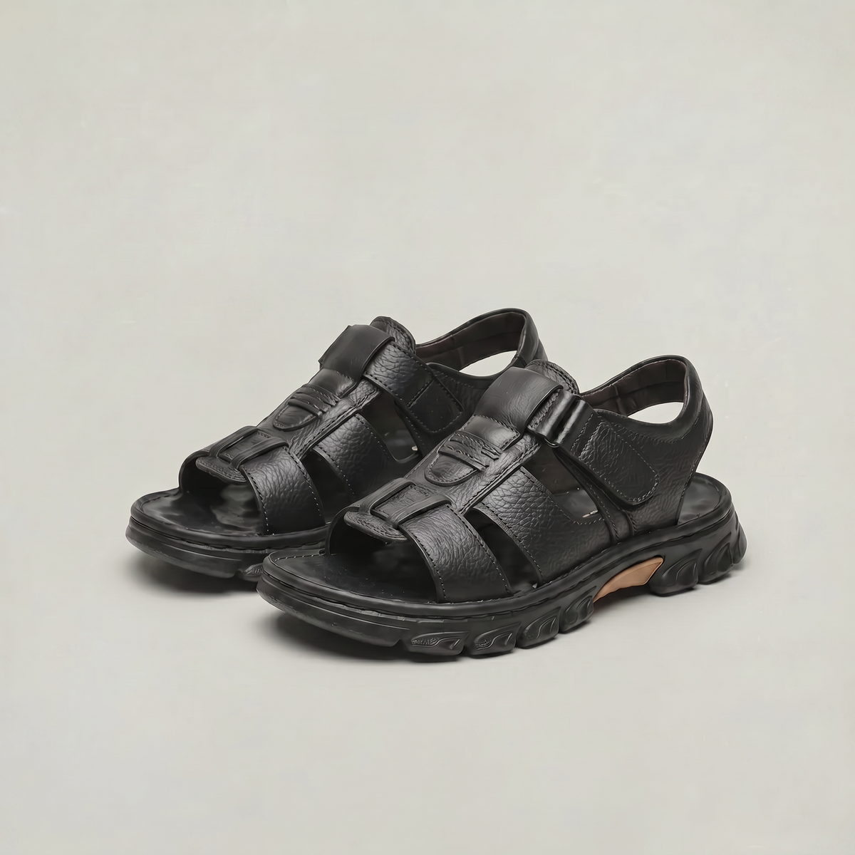 Oliver & Blake Open Toe Strap Men's Sandals