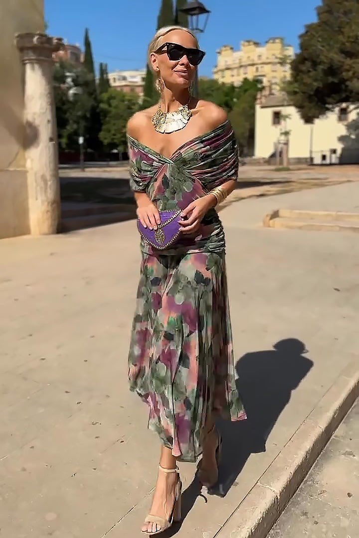 Livia Elegant Women's Maxi Dress