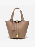 Oliver & Blake Classic Gold Details Women's Bucket Bag