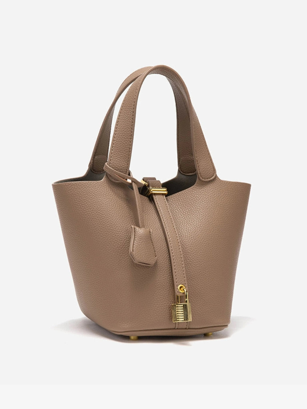 Oliver & Blake Classic Gold Details Women's Bucket Bag