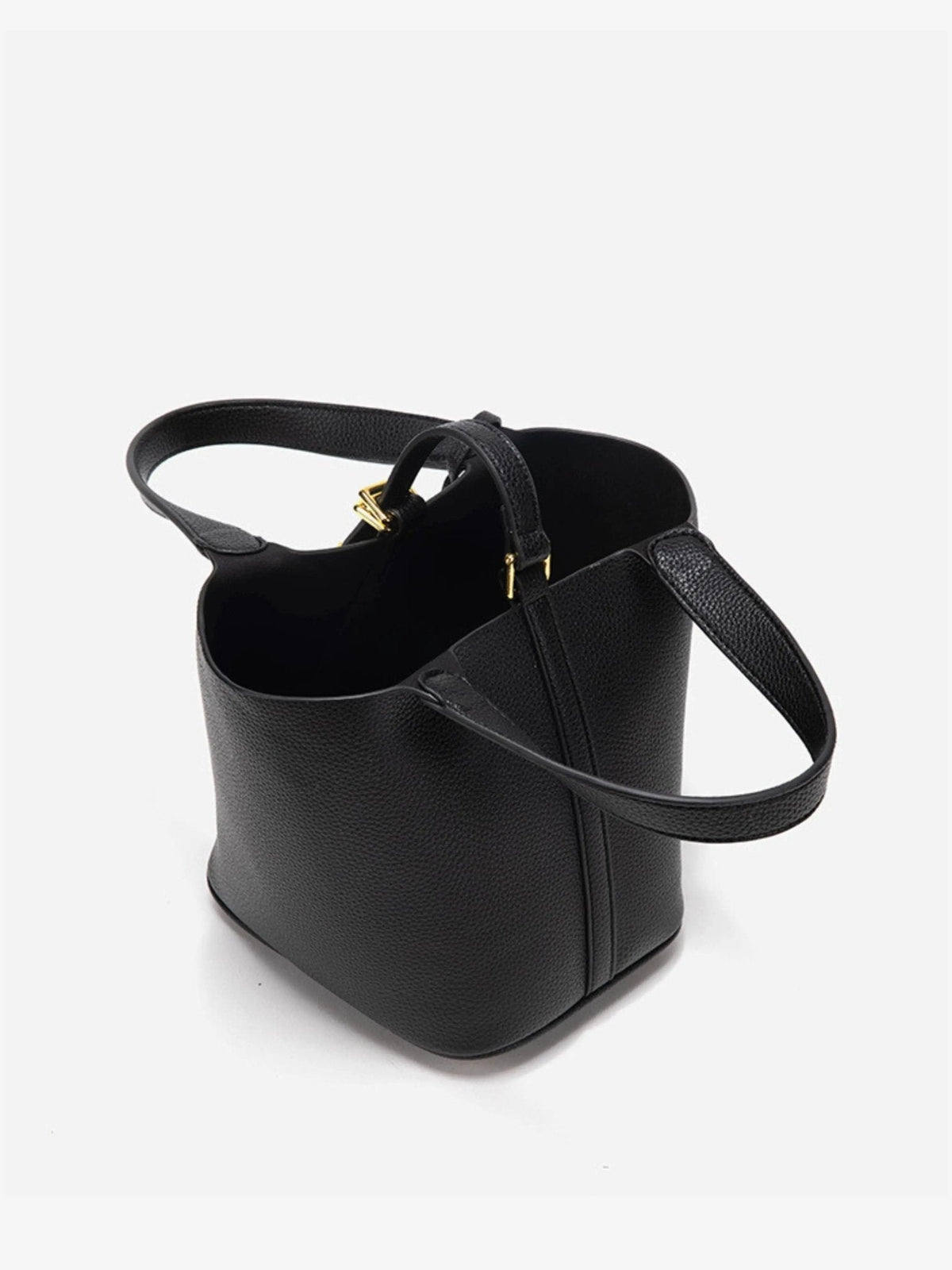 Oliver & Blake Classic Gold Details Women's Bucket Bag