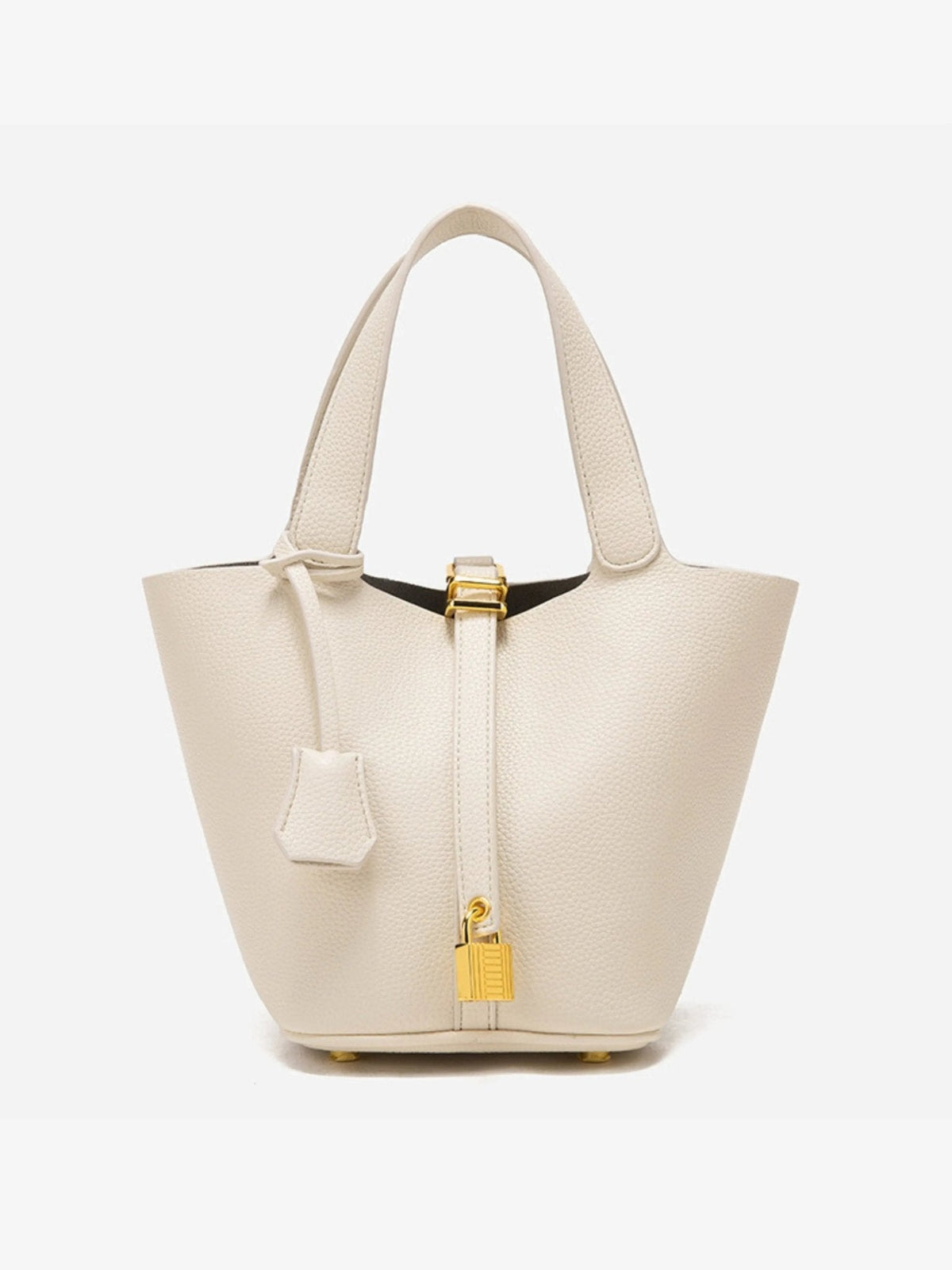 Oliver & Blake Classic Gold Details Women's Bucket Bag