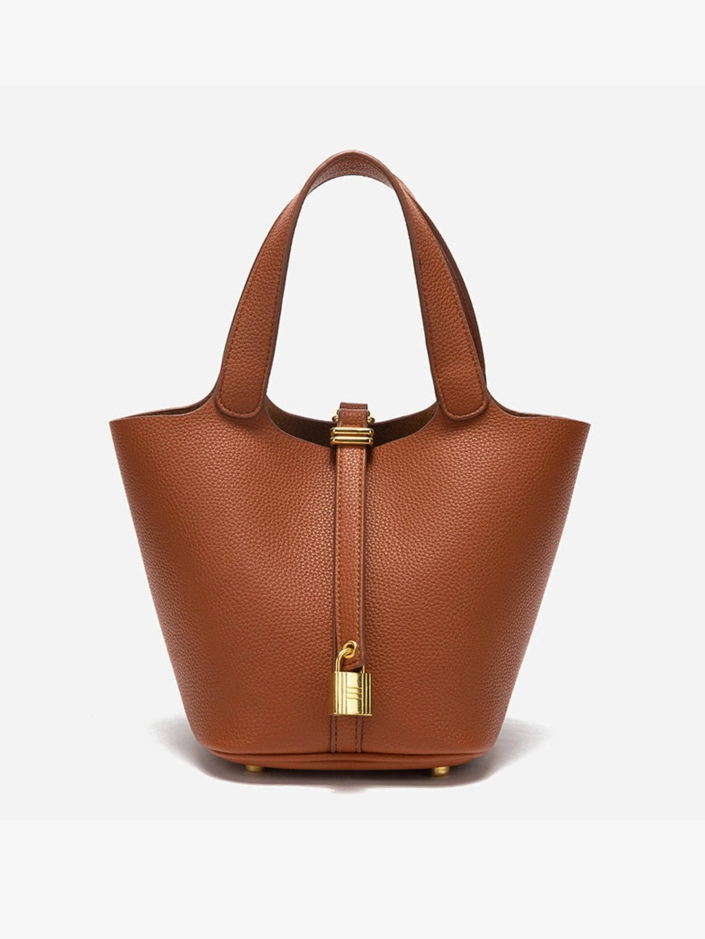 Oliver & Blake Classic Gold Details Women's Bucket Bag