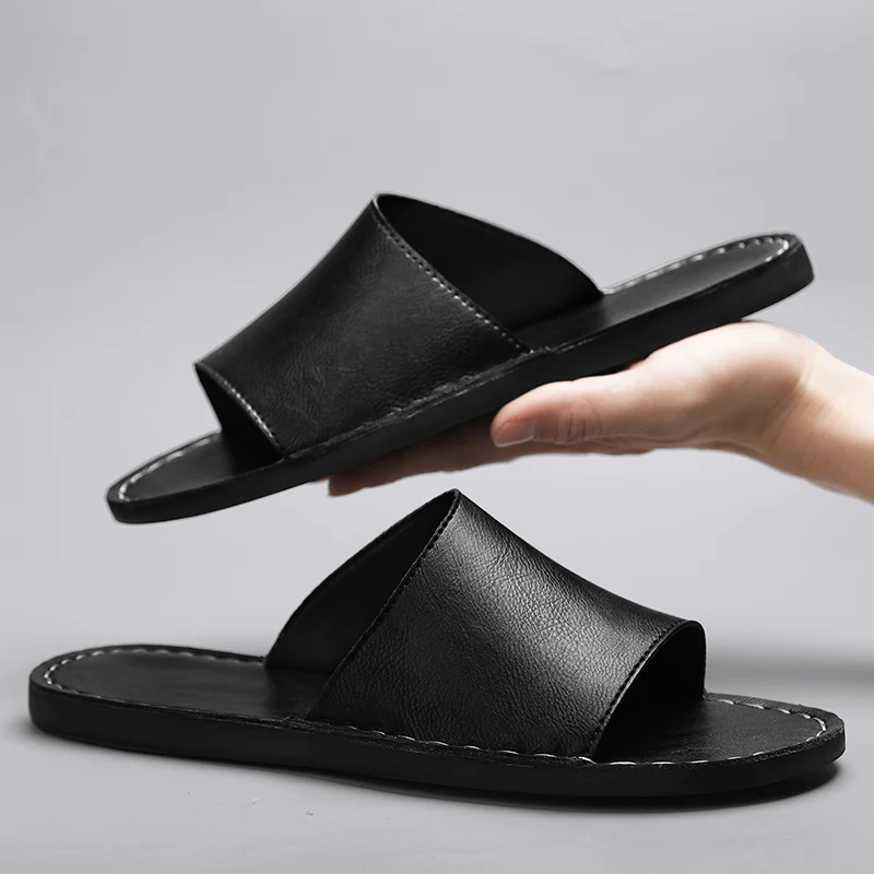 Oliver & Blake Lazzari Men's Leather Sandals
