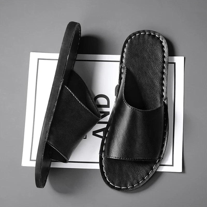 Oliver & Blake Lazzari Men's Leather Sandals
