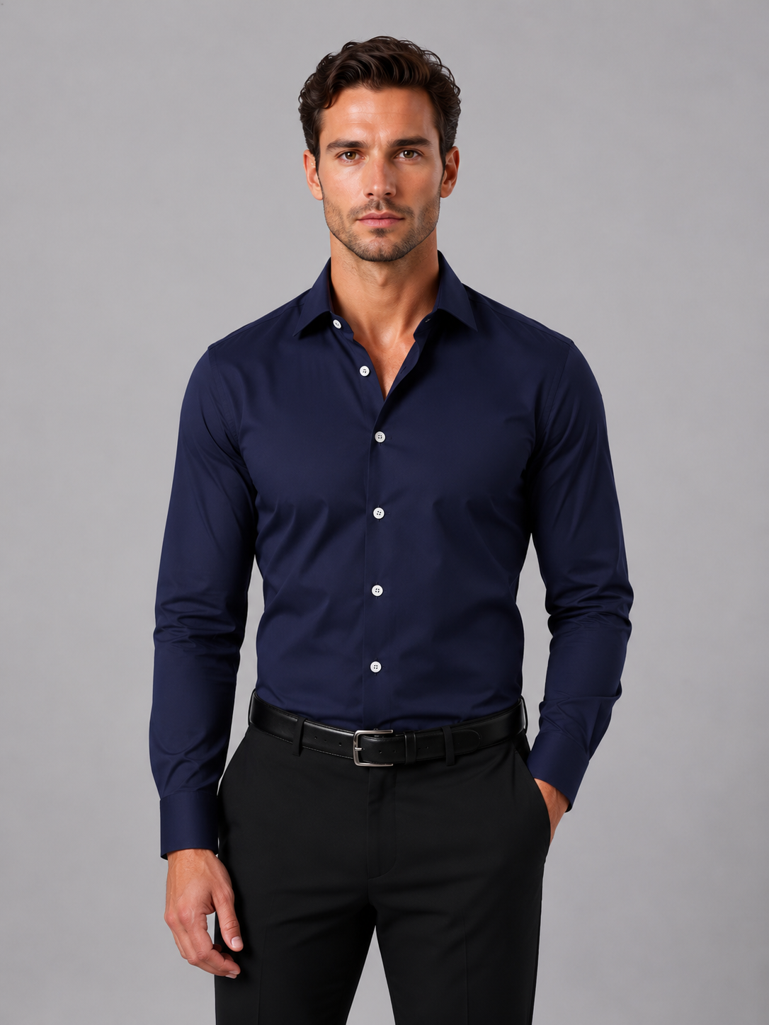 Oliver & Blake Slim Fit Men's Shirt