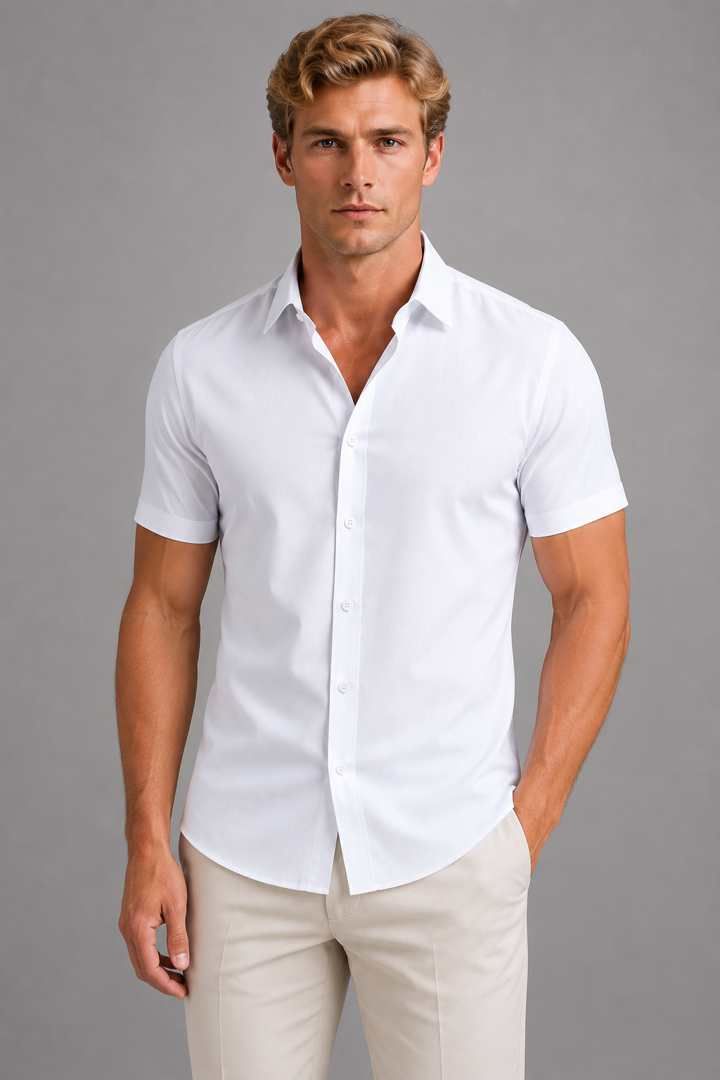 Oliver & Blake Slim Fit Men's Shirt