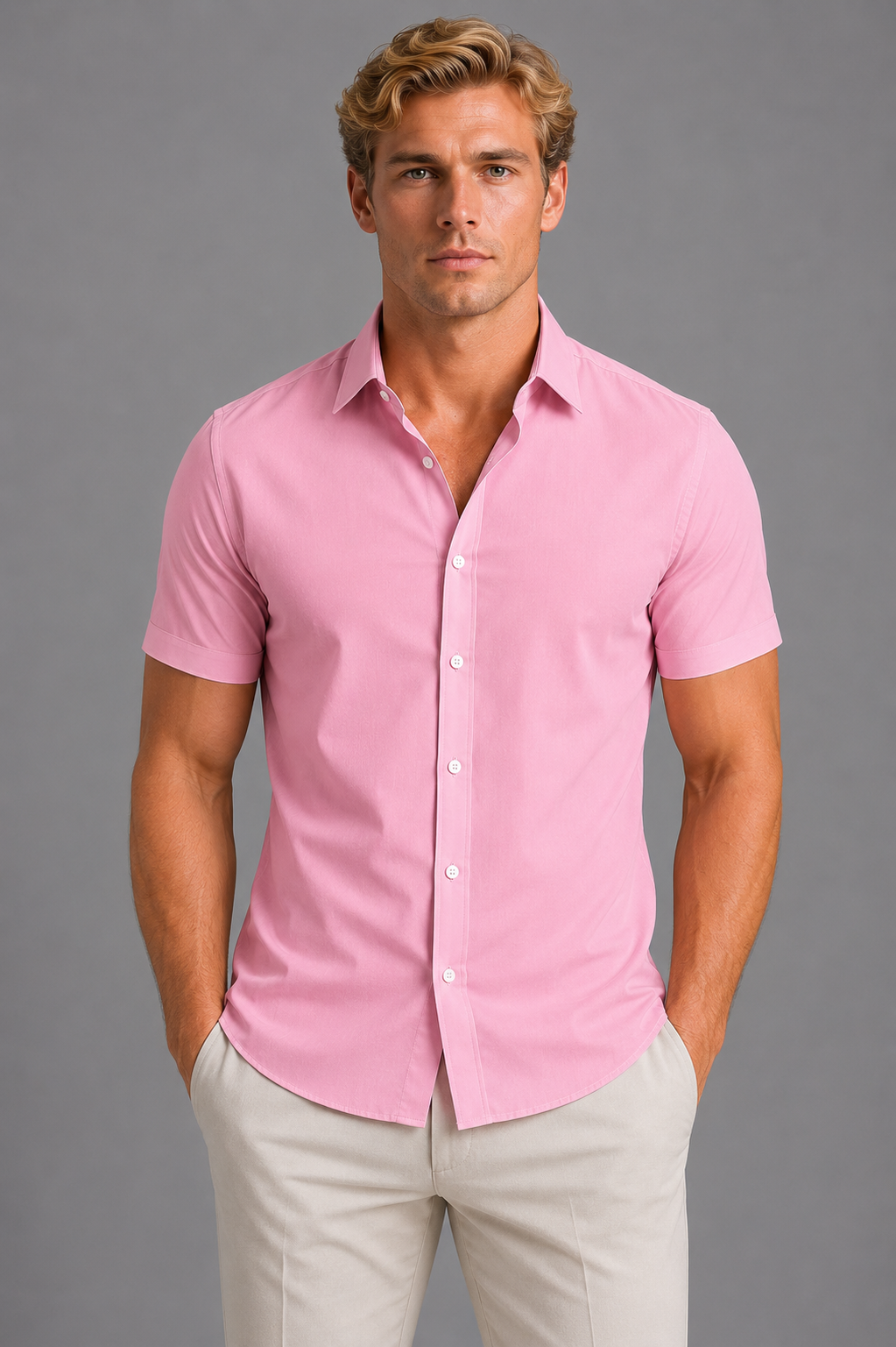 Oliver & Blake Slim Fit Men's Shirt