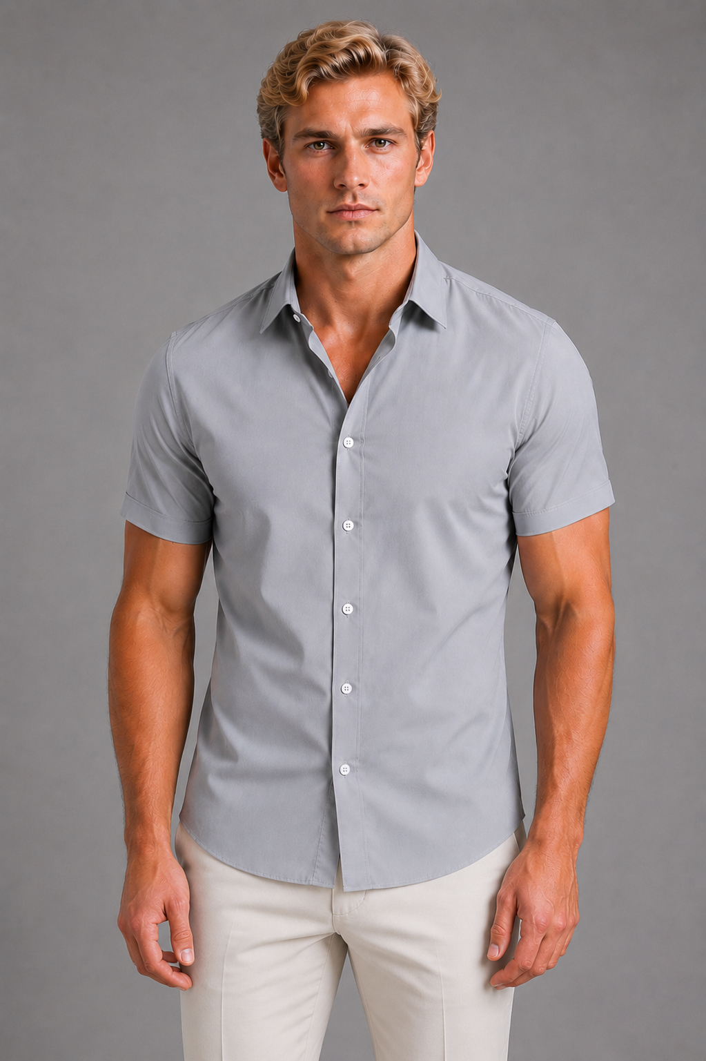 Oliver & Blake Slim Fit Men's Shirt