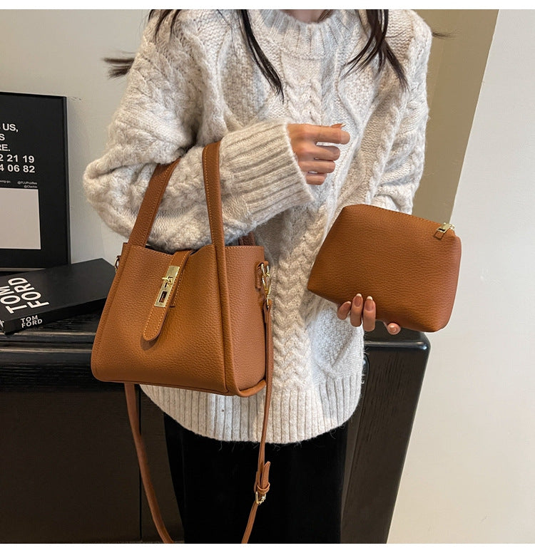Leather Everyday Women's Crossbody Tote Bag
