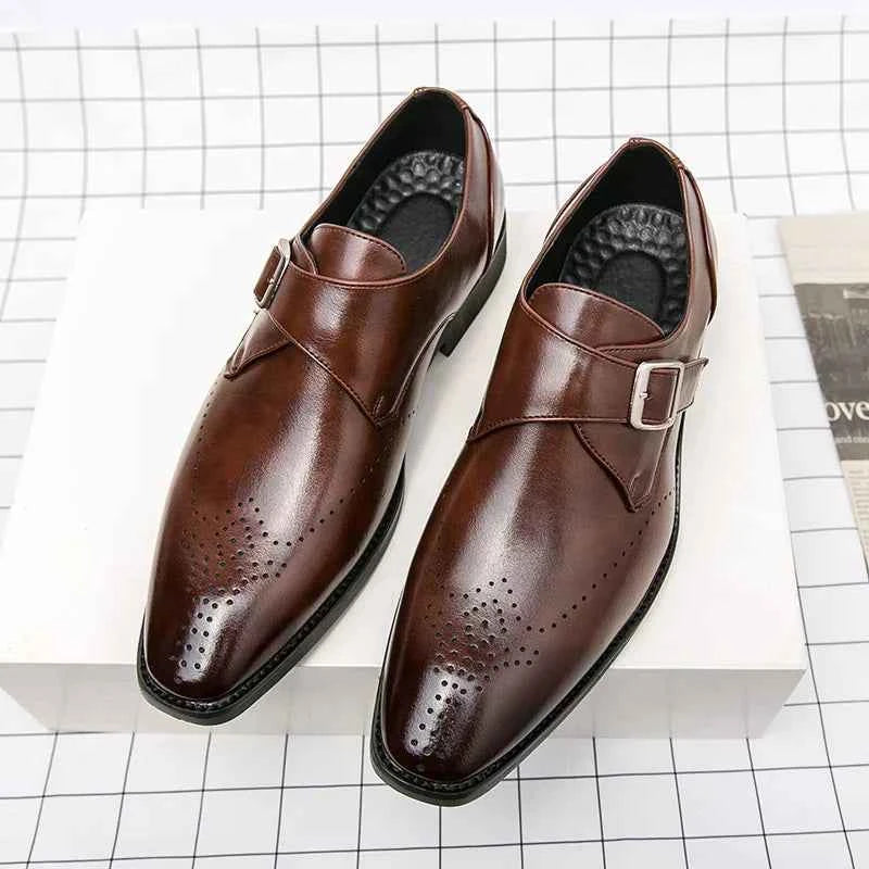 Men's Monk Strap Dress Shoes