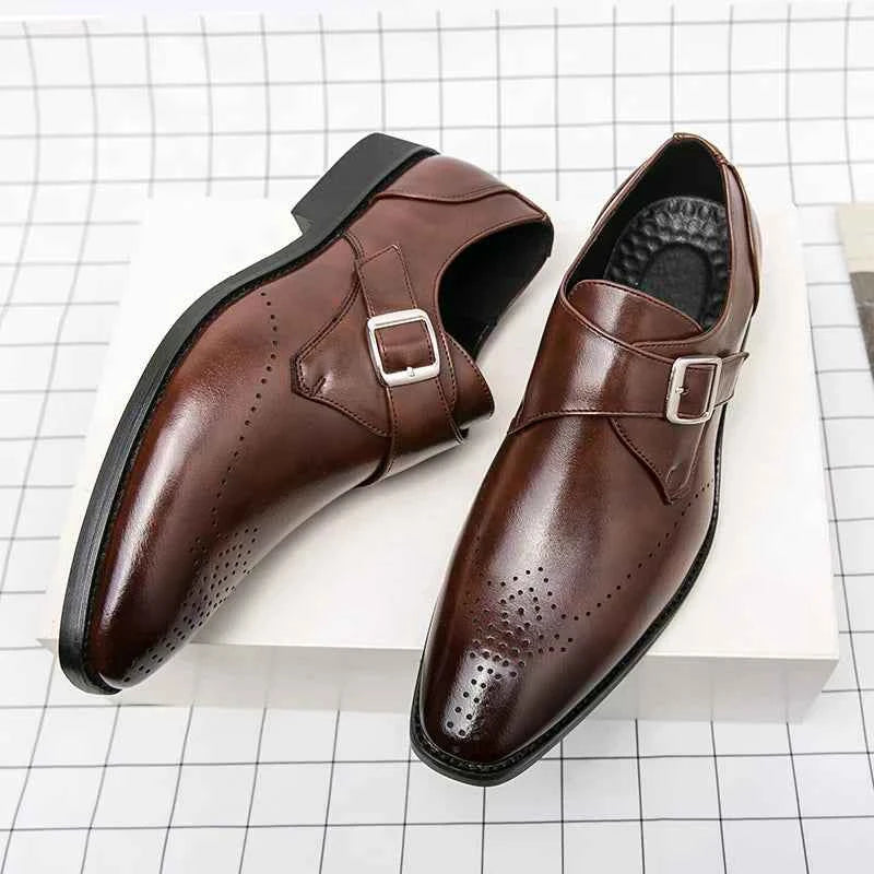 Men's Monk Strap Dress Shoes