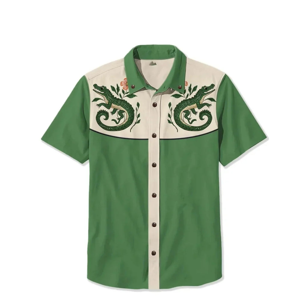 Saint Aurell Amarillo Western Men's Shirt
