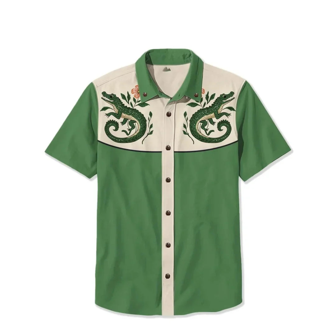Saint Aurell Amarillo Western Men's Shirt