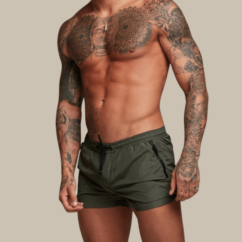 Oliver & Blake Leon Men's Quick-Dry Swim Shorts