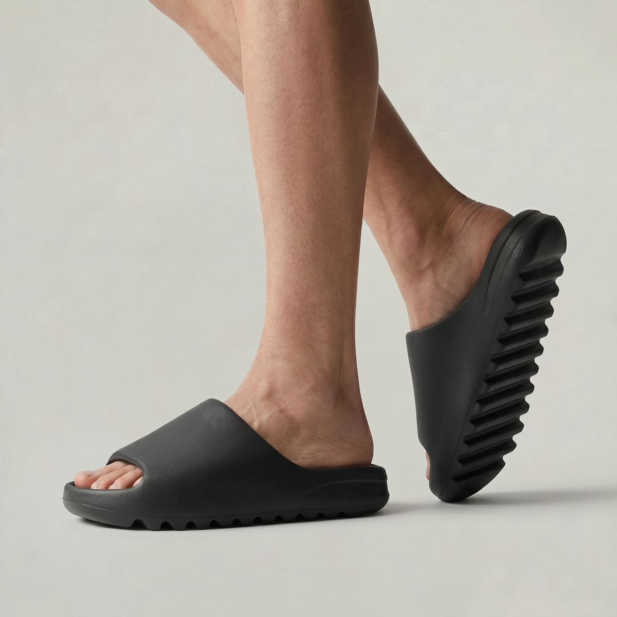 Oliver & Blake Men's Open Toe Slides