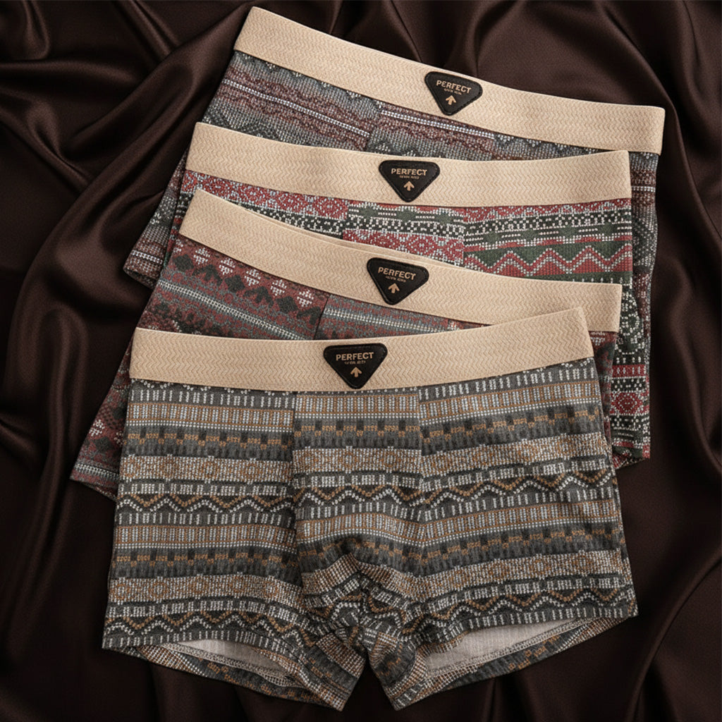 Porter Retro Cotton Men's Boxer Briefs