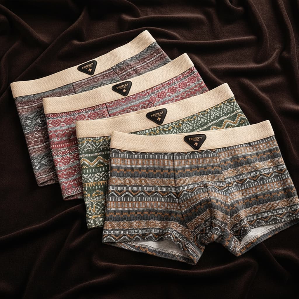 Porter Retro Cotton Men's Boxer Briefs