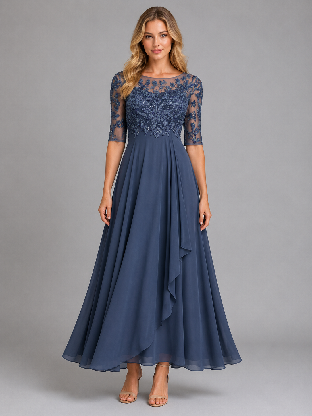 Genevieve Lace Women's Midi Dress