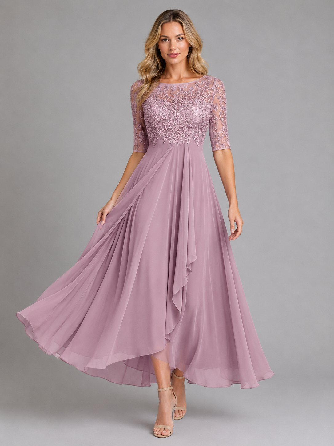 Genevieve Lace Women's Midi Dress