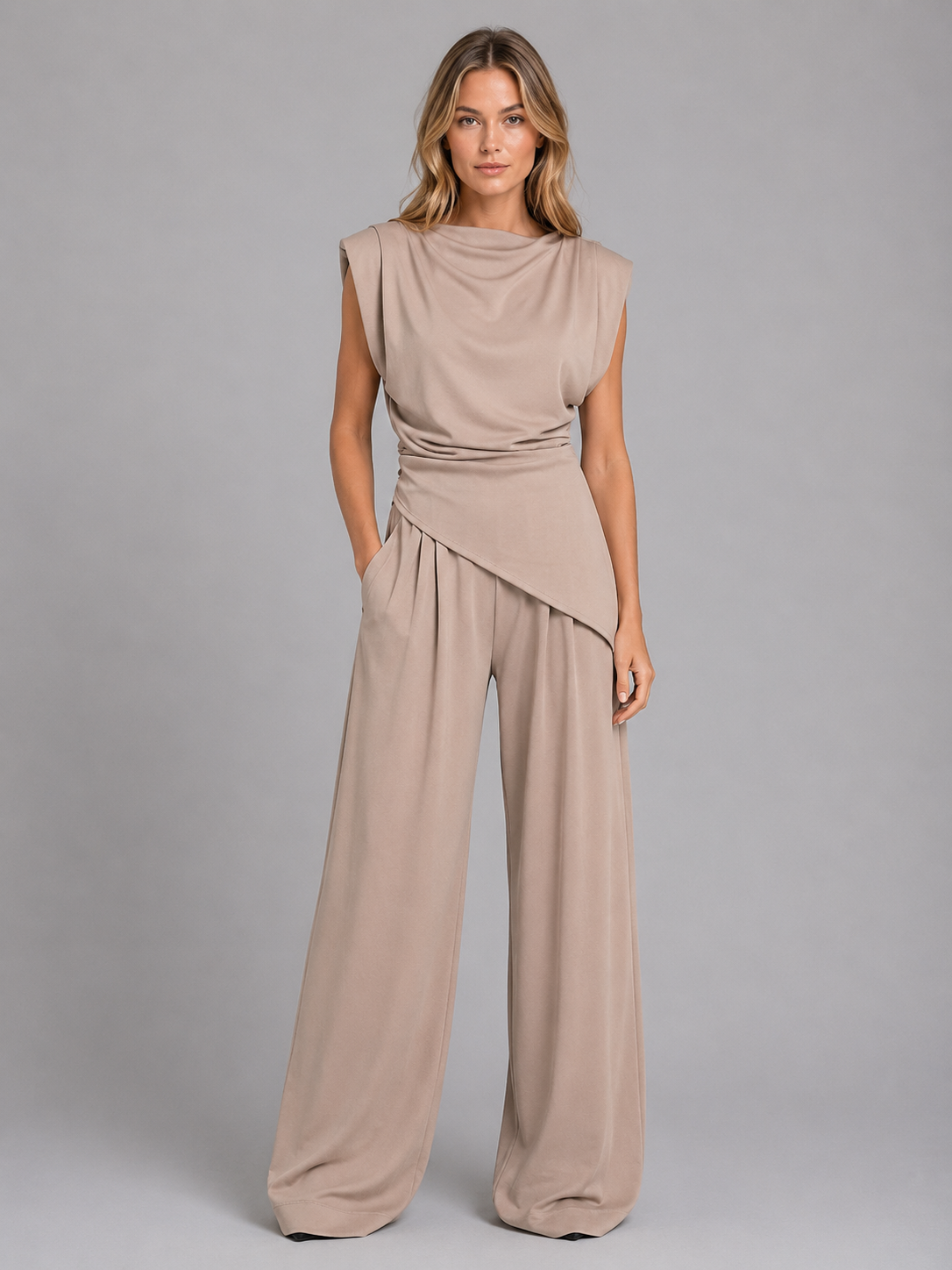 Draped Lounge Women's Set
