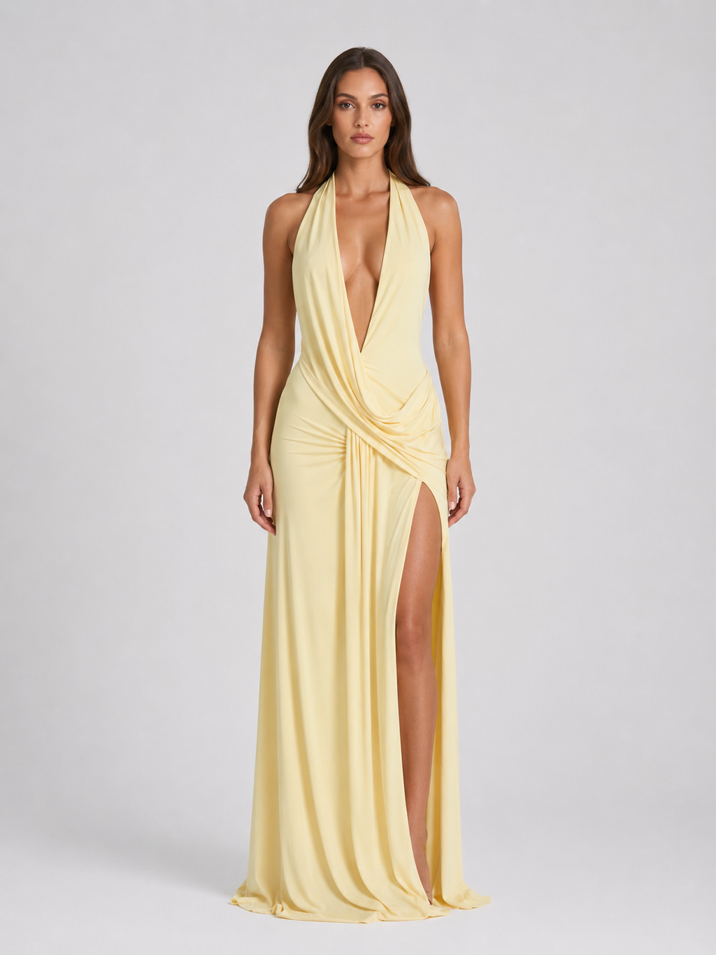 Helena Halterneck Women's Maxi Dress