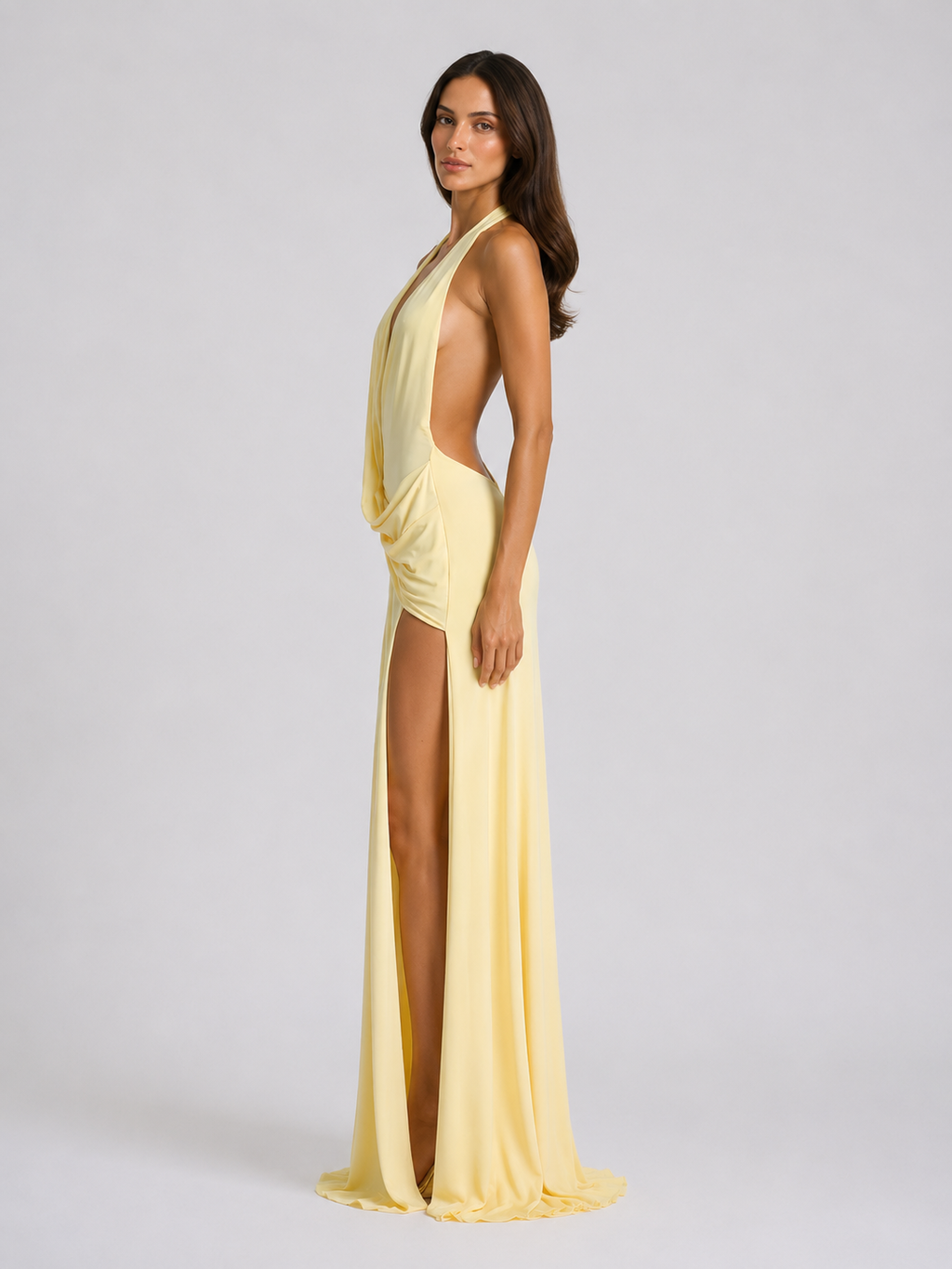 Helena Halterneck Women's Maxi Dress
