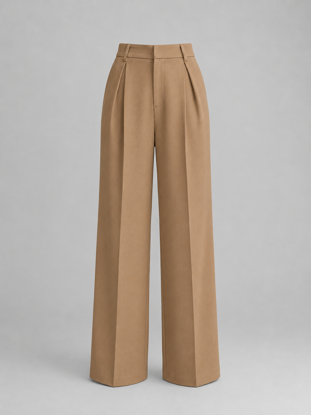 High Waisted Wide-Leg Women's Trousers