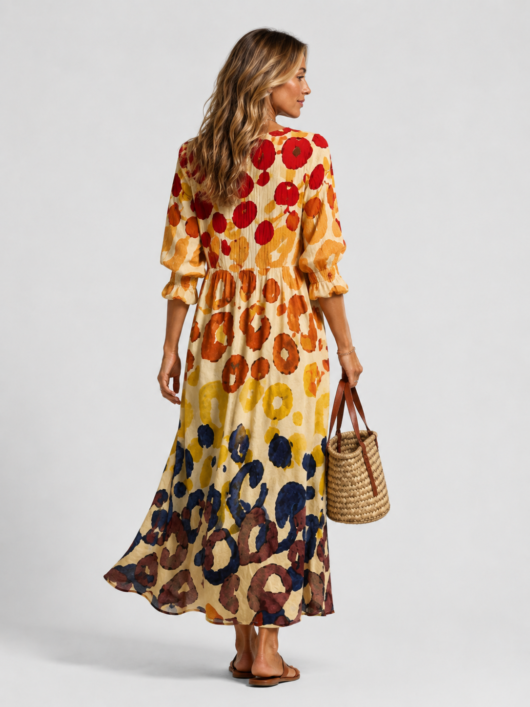 Noelle Printed Women's Maxi Dress