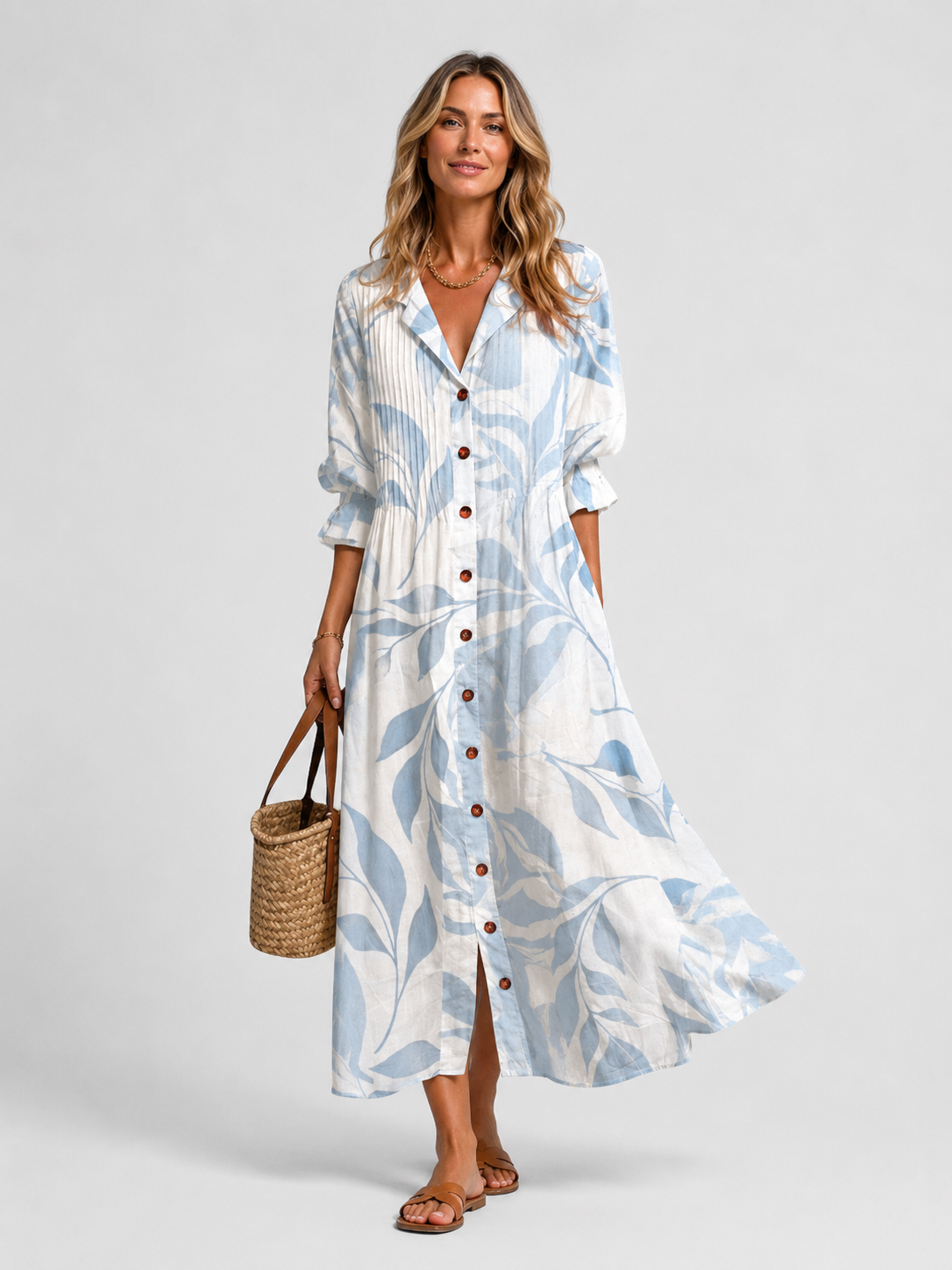 Noelle Printed Women's Maxi Dress