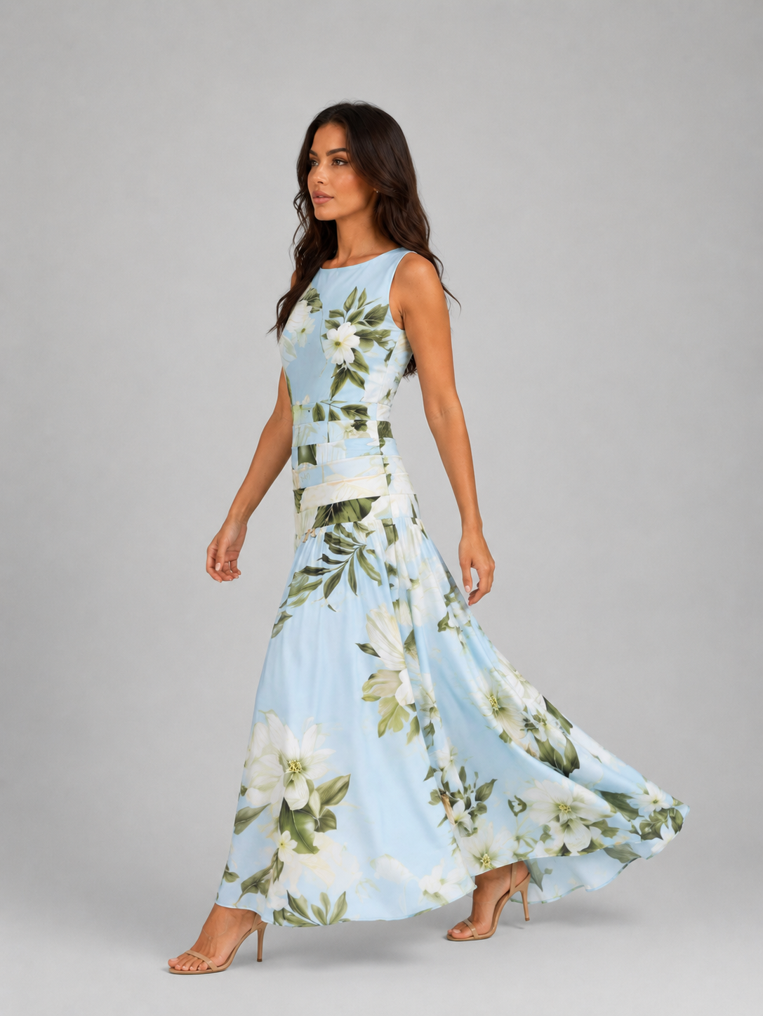 Evelina Floral Women's Maxi Dress