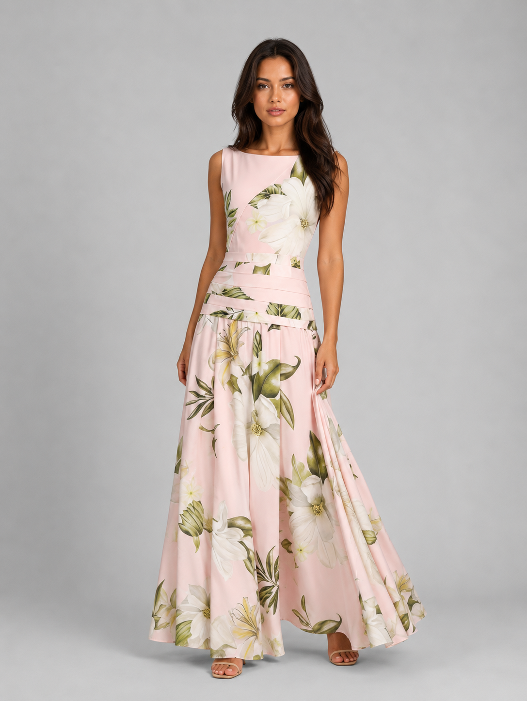 Evelina Floral Women's Maxi Dress