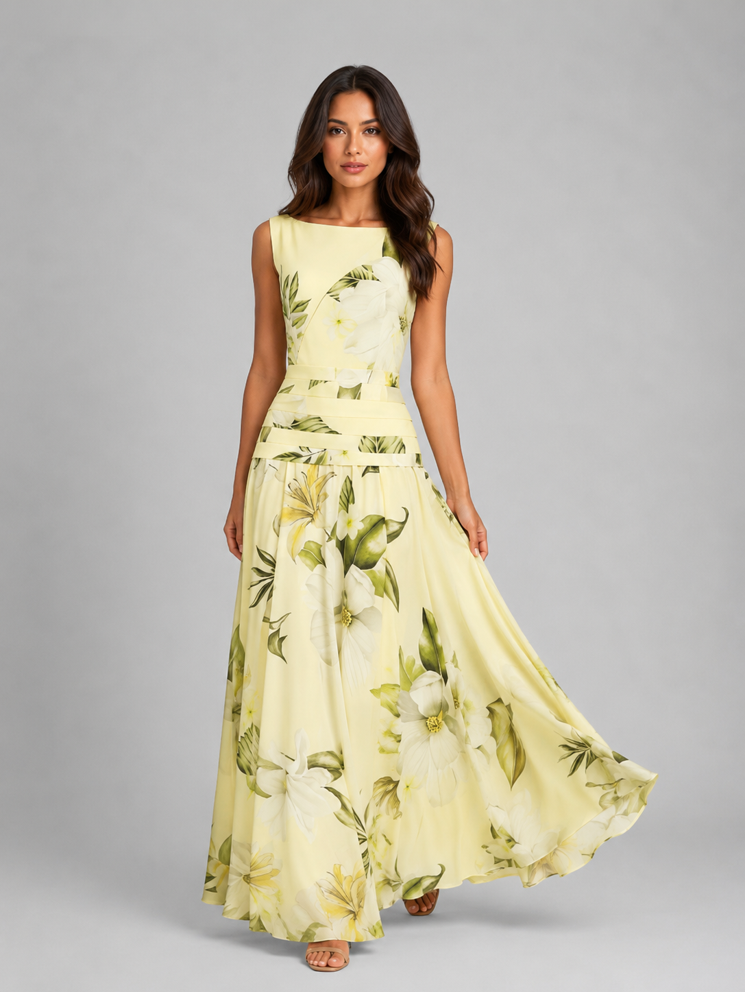 Evelina Floral Women's Maxi Dress