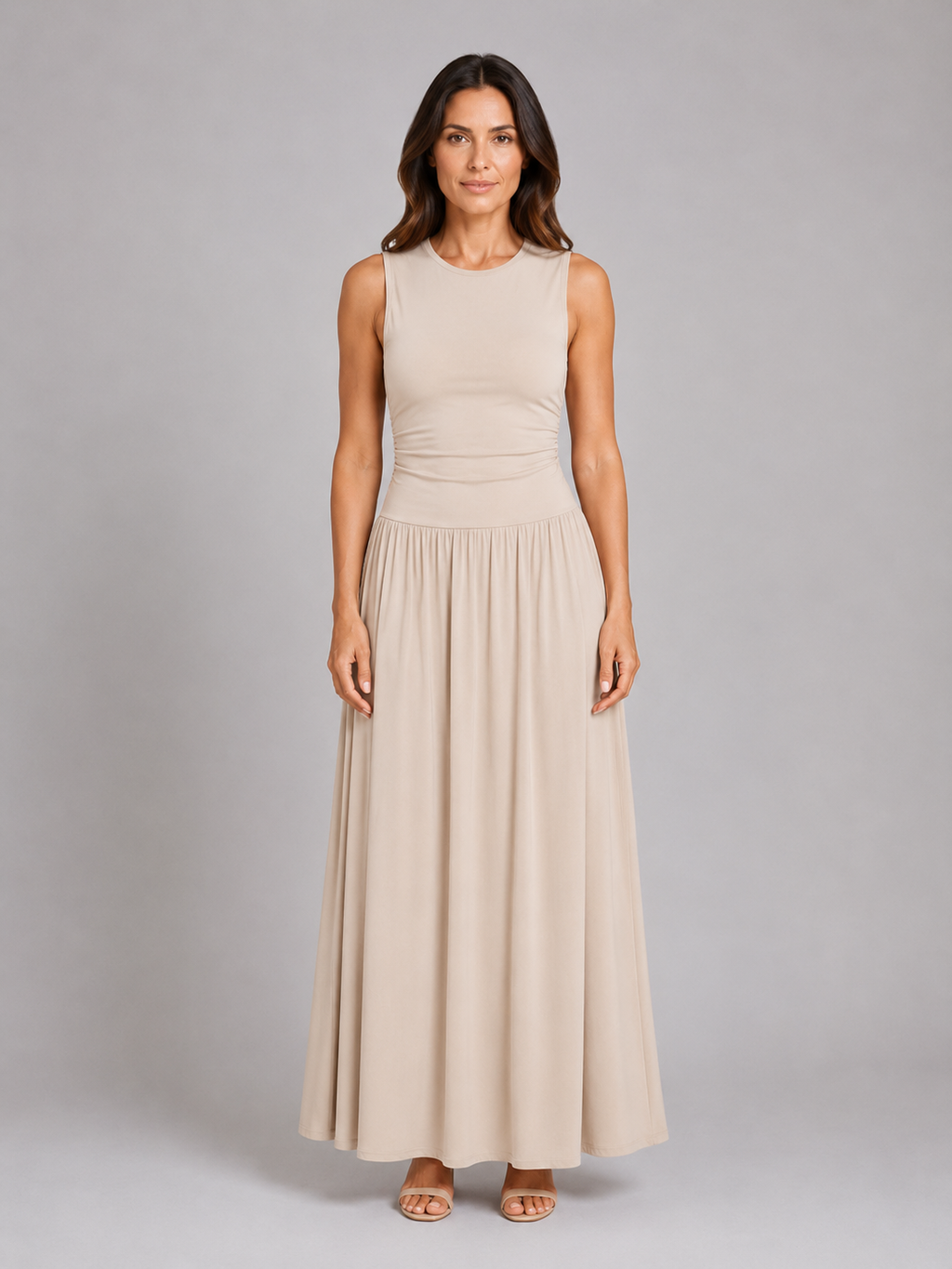 Yara Ruched Women's Maxi Dress