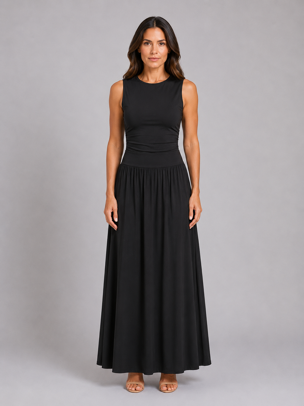 Yara Ruched Women's Maxi Dress