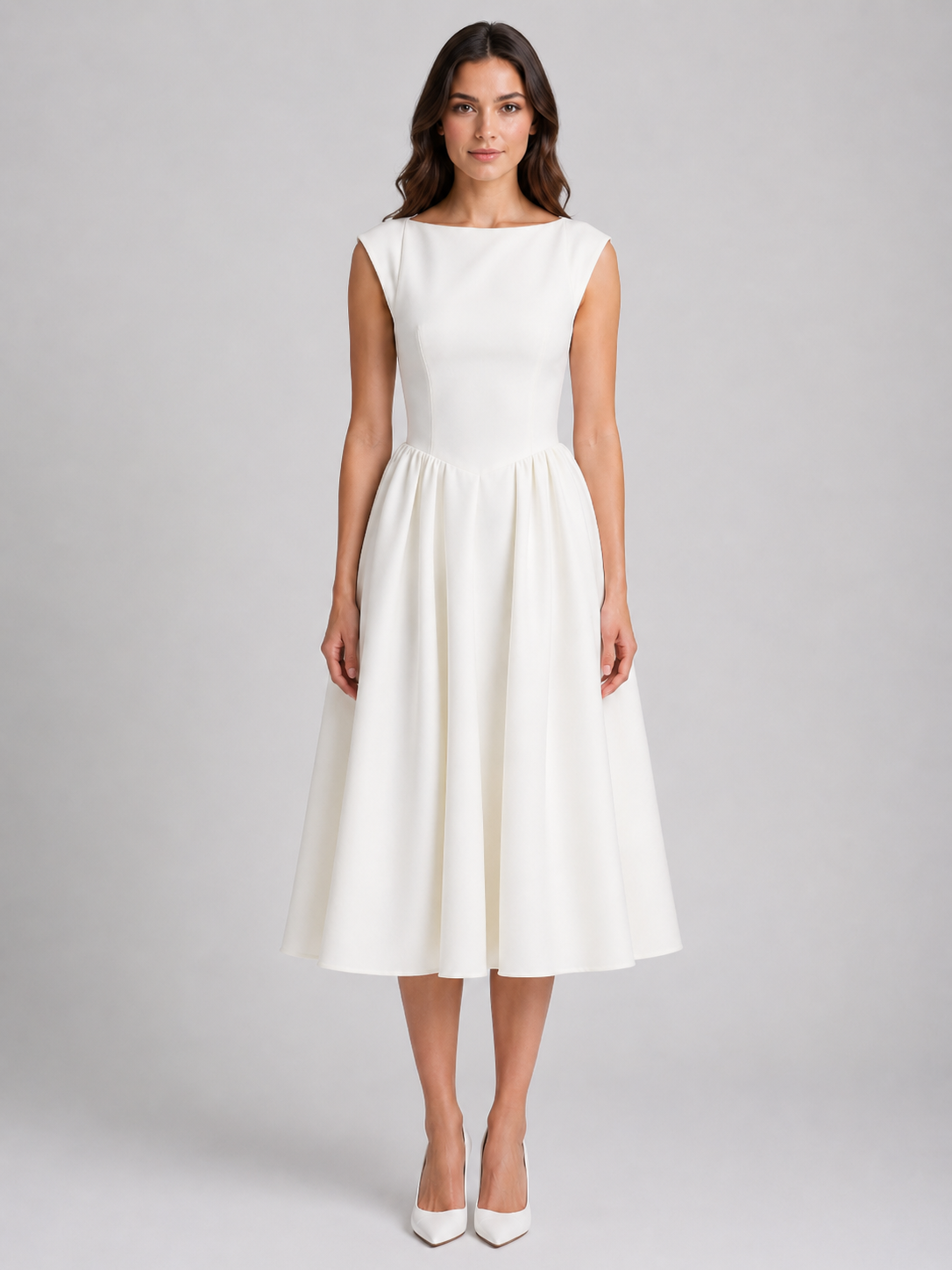 Harriet Structured Women's Midi Dress