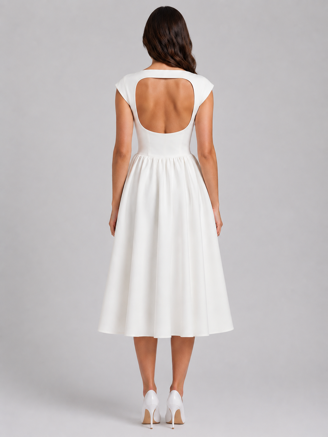 Harriet Structured Women's Midi Dress