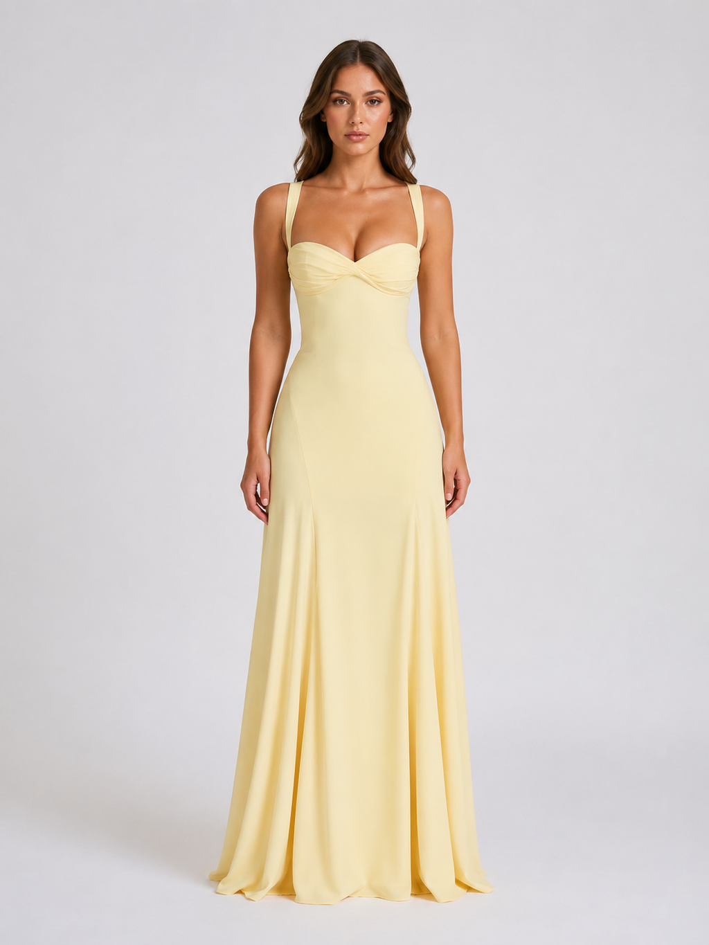 Sweetheart Neck Women's Maxi Dress