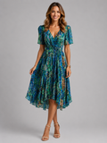 Junia Floral Wrap Women's Dress