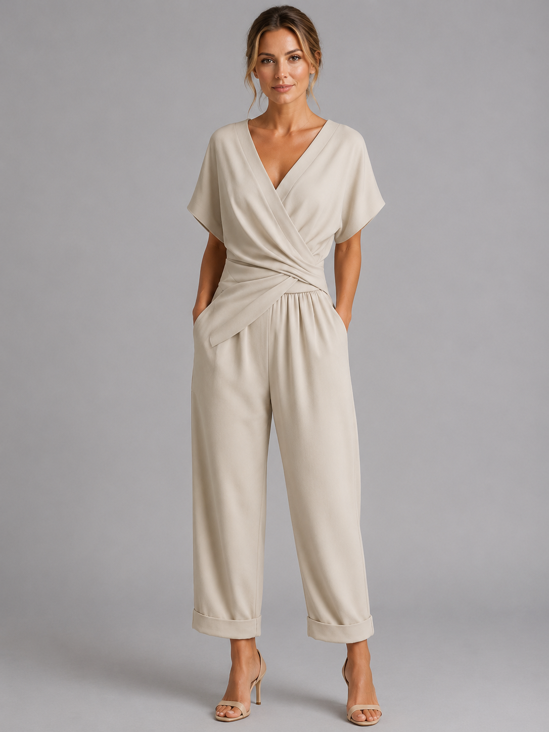 Oliver & Blake Wrap Front Women's Co-Ord Set