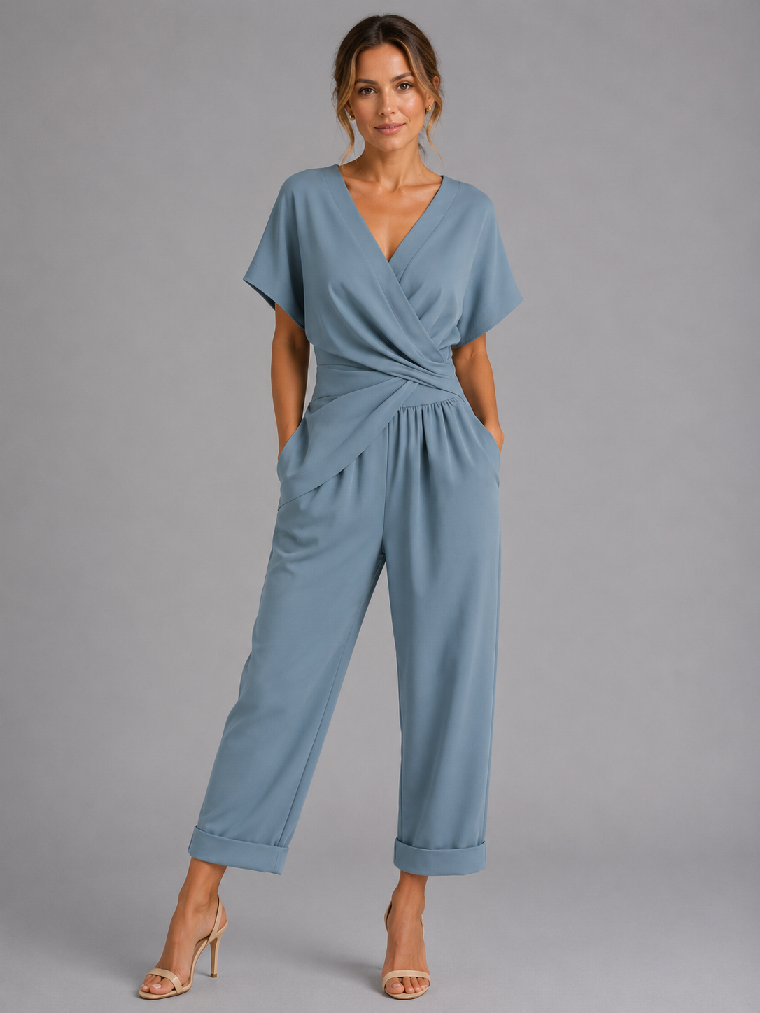 Oliver & Blake Wrap Front Women's Co-Ord Set