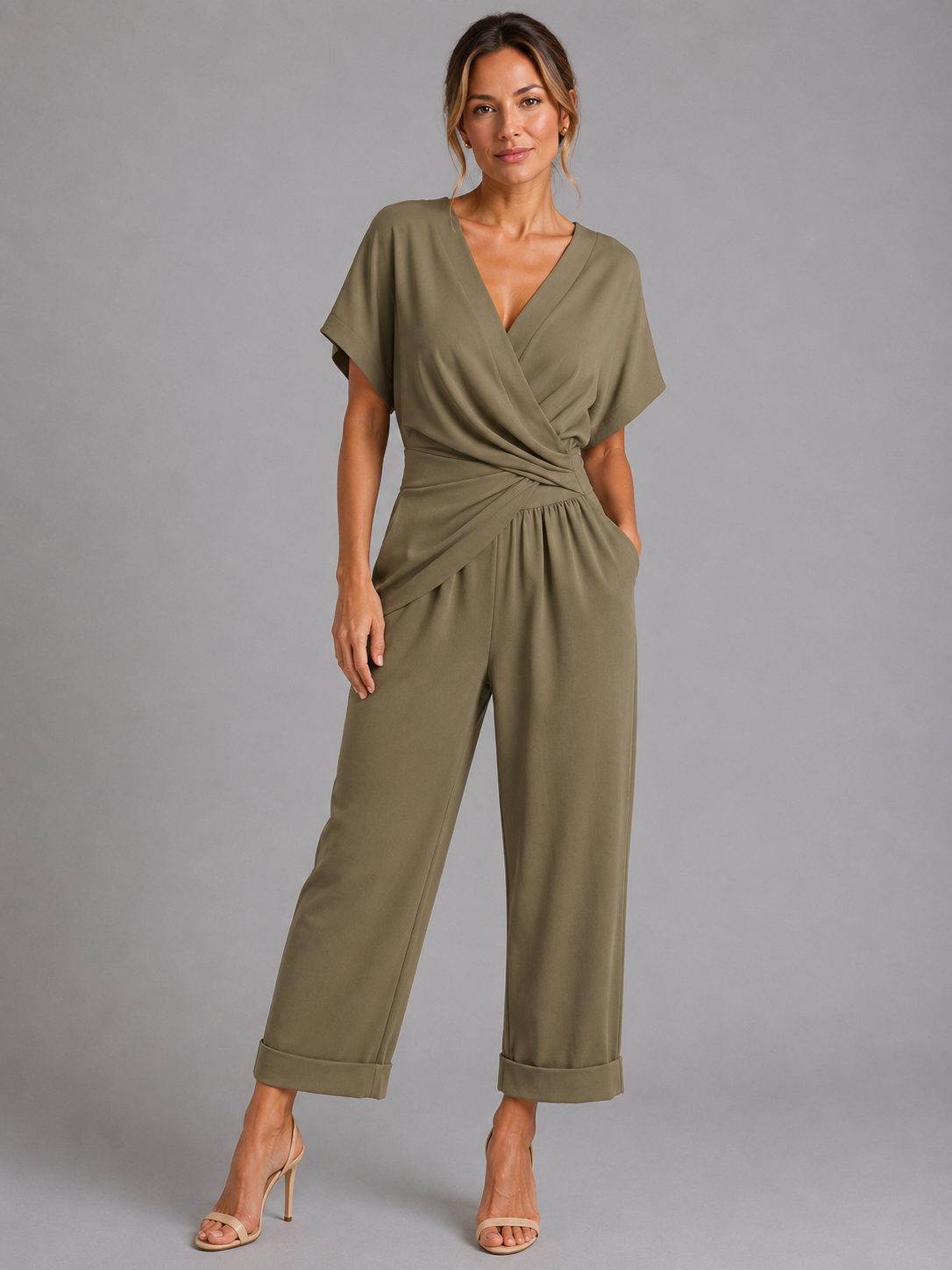 Oliver & Blake Wrap Front Women's Co-Ord Set