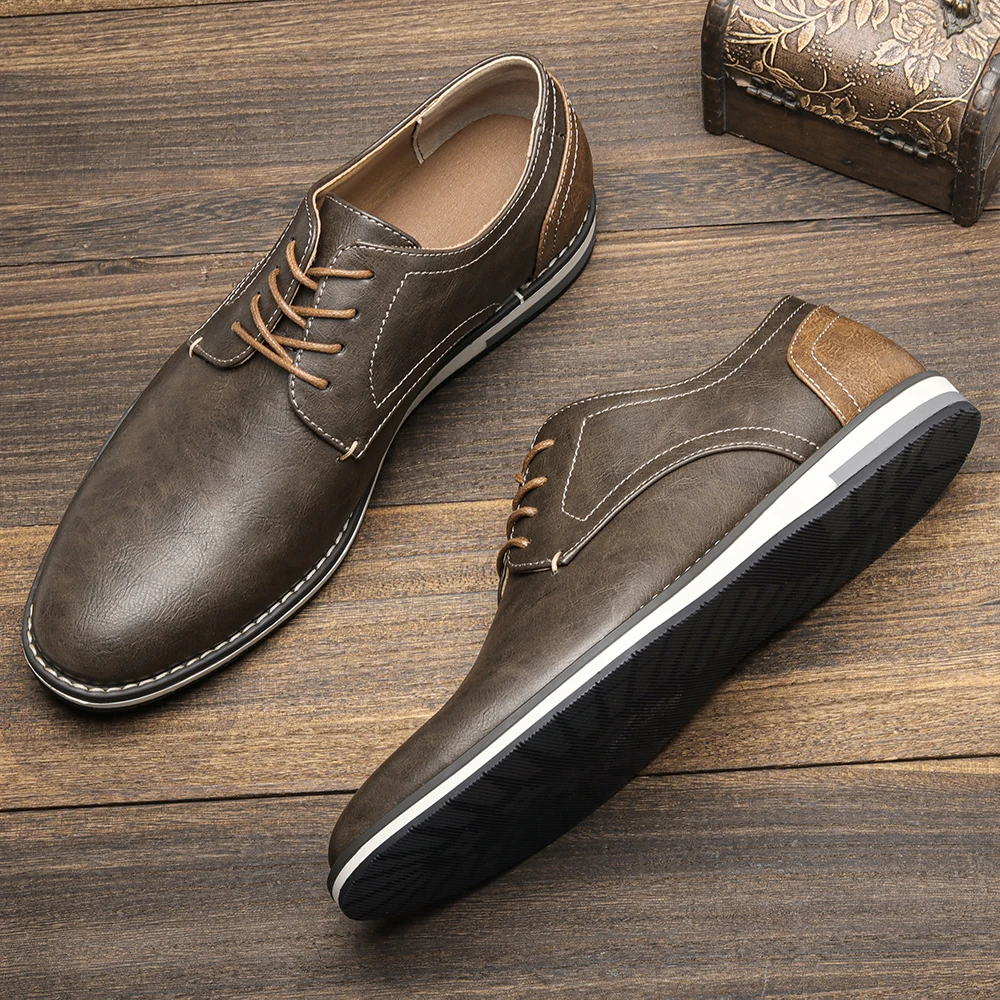 Oliver & Blake Classic Derby Men's Dress Shoes
