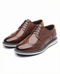Oliver & Blake The Wayfarer Men's Brogue Dress Shoes