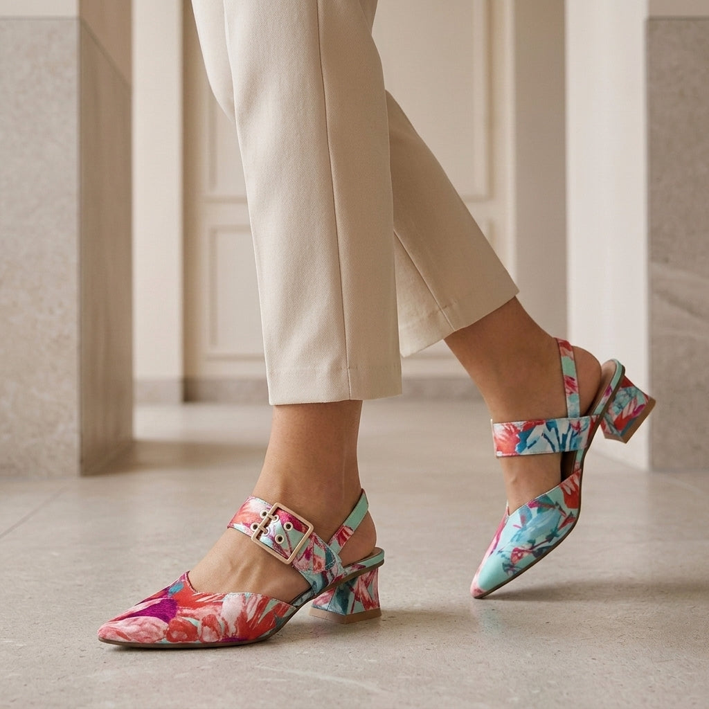 Oliver and Blake Varese Slingback Women's Heels