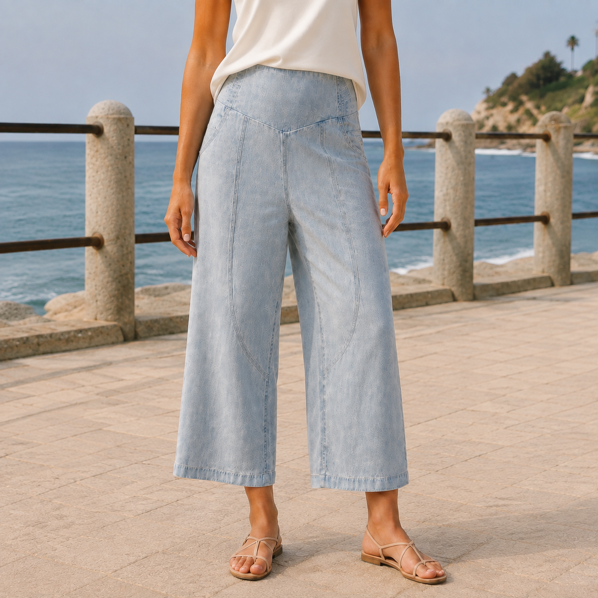 Oliver and Blake Meredith-Elise Wide Leg Women's Pants